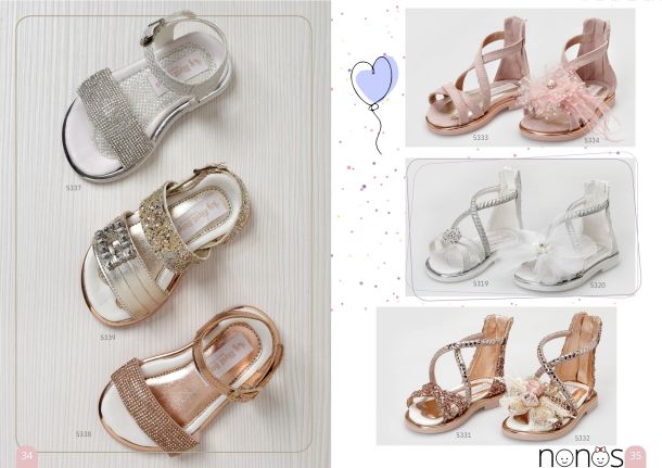 Παπούτσια βάπτισης για κορίτσια. Σελίδες 34-35