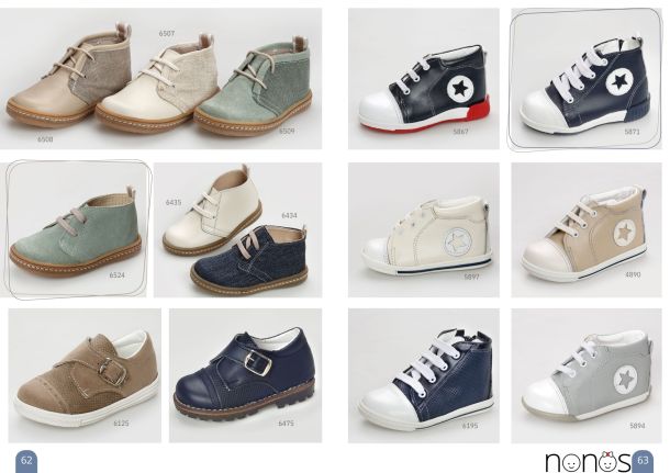 Παπούτσια βάπτισης για αγόρια. Σελίδες 62-63