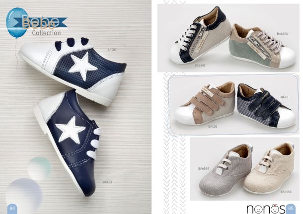 Παπούτσια βάπτισης bebe για αγόρια. Σελίδες 84-85