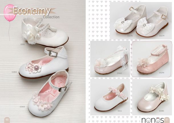 Παπούτσια βάπτισης bebe για κορίτσια. Σελίδες 90-91