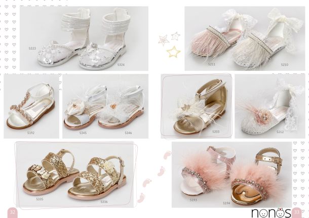 Παπούτσια βάπτισης για κορίτσια. Σελίδες 32-33
