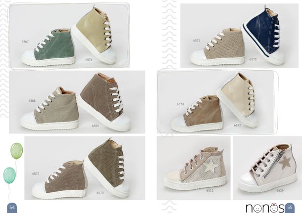 Παπούτσια βάπτισης για αγόρια. Σελίδες 54-55