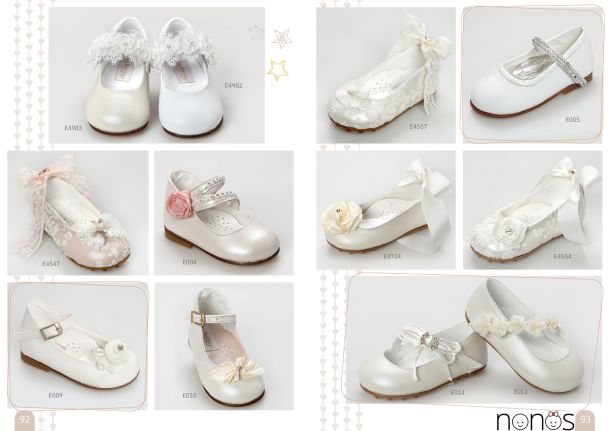 Παπούτσια βάπτισης bebe για κορίτσια. Σελίδες 92-93