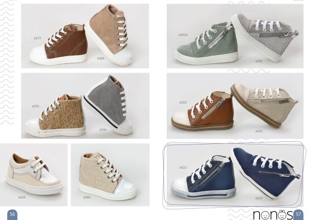 Παπούτσια βάπτισης για αγόρια. Σελίδες 56-57