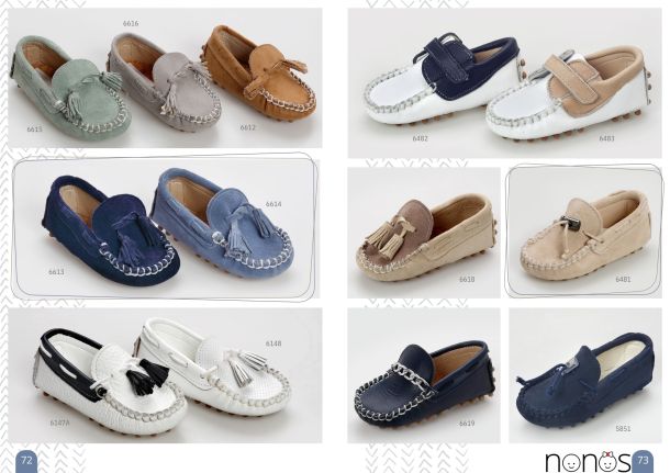 Παπούτσια βάπτισης για αγόρια. Σελίδες 72-73